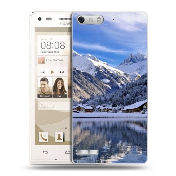 Дизайнерский силиконовый чехол для Huawei Ascend G6 озеро (на заказ)