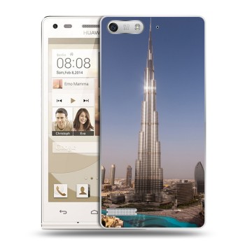 Дизайнерский силиконовый чехол для Huawei Ascend G6 Дубаи (на заказ)