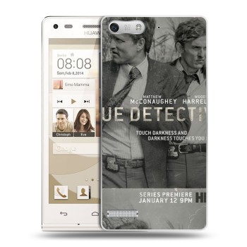 Дизайнерский силиконовый чехол для Huawei Ascend G6 Настоящий детектив (на заказ)