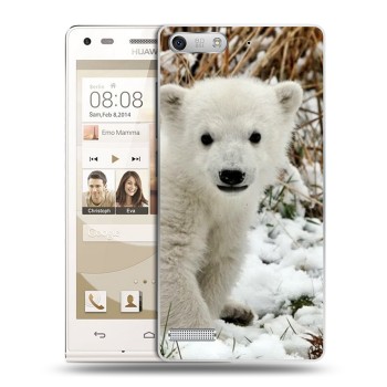 Дизайнерский силиконовый чехол для Huawei Ascend G6 Медведи (на заказ)