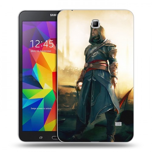 Дизайнерский силиконовый чехол для Samsung GALAXY Tab 4 7.0 Assassins Creed