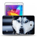 Дизайнерский силиконовый чехол для Samsung GALAXY Tab 4 8.0 Собаки