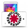 Дизайнерский силиконовый чехол для Samsung GALAXY Tab 4 8.0 Red Hot Chili Peppers