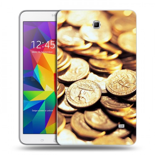 Дизайнерский силиконовый чехол для Samsung GALAXY Tab 4 8.0 Текстуры денег