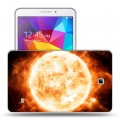 Дизайнерский силиконовый чехол для Samsung GALAXY Tab 4 8.0 Солнце