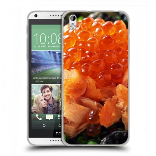 Дизайнерский пластиковый чехол для HTC Desire 816 Икра