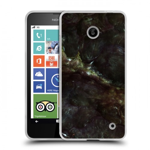 Дизайнерский пластиковый чехол для Nokia Lumia 630/635 Мрамор текстура