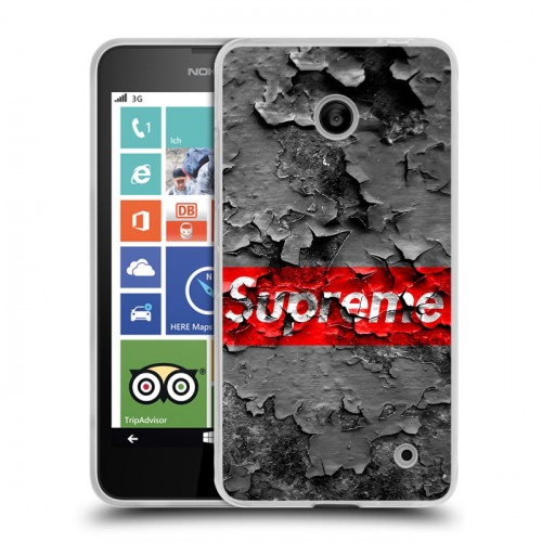 Дизайнерский пластиковый чехол для Nokia Lumia 630/635 Супер стиль