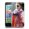 Дизайнерский пластиковый чехол для Nokia Lumia 630/635 Декстер