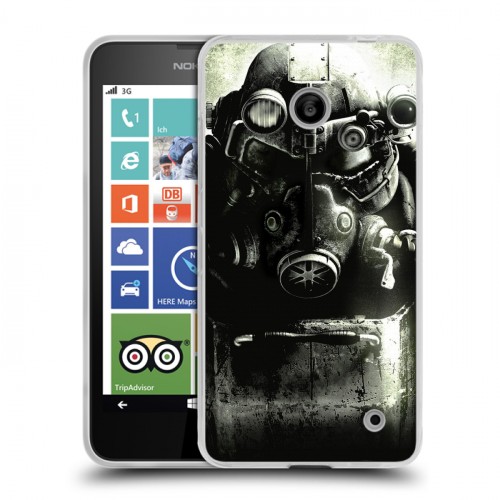 Дизайнерский пластиковый чехол для Nokia Lumia 630/635 Fallout