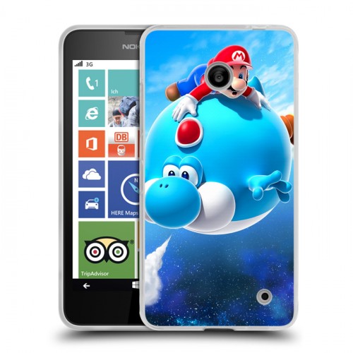 Дизайнерский пластиковый чехол для Nokia Lumia 630/635 Mario