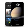 Дизайнерский пластиковый чехол для HTC Desire 516 Сатурн