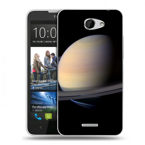 Дизайнерский пластиковый чехол для HTC Desire 516 Сатурн