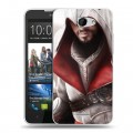 Дизайнерский пластиковый чехол для HTC Desire 516 Assassins Creed