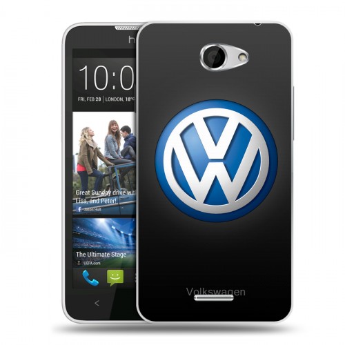 Дизайнерский пластиковый чехол для HTC Desire 516 Volkswagen