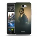 Дизайнерский пластиковый чехол для HTC Desire 516 Барак Обама