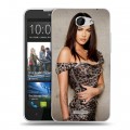 Дизайнерский пластиковый чехол для HTC Desire 516 Меган Фокс