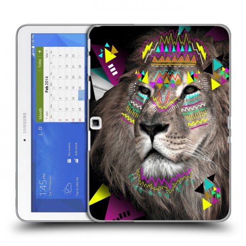 Дизайнерский силиконовый чехол для Samsung Galaxy Tab 4 10.1 Животный стиль