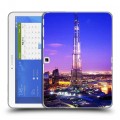 Дизайнерский силиконовый чехол для Samsung Galaxy Tab 4 10.1 дубай