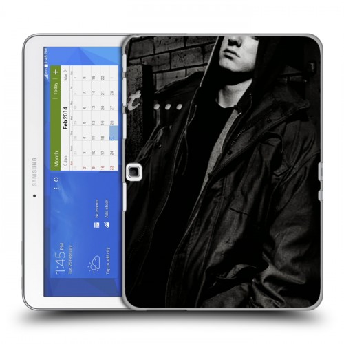 Дизайнерский силиконовый чехол для Samsung Galaxy Tab 4 10.1 Eminem