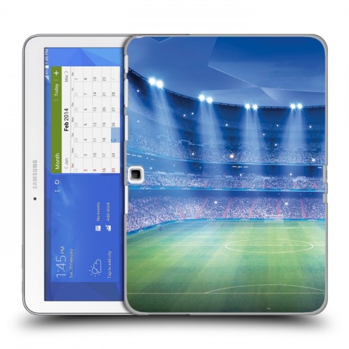 Дизайнерский силиконовый чехол для Samsung Galaxy Tab 4 10.1 лига чемпионов