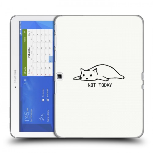 Дизайнерский силиконовый чехол для Samsung Galaxy Tab 4 10.1 Коты