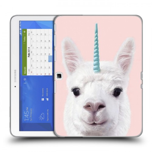 Дизайнерский силиконовый чехол для Samsung Galaxy Tab 4 10.1 Мятные звери