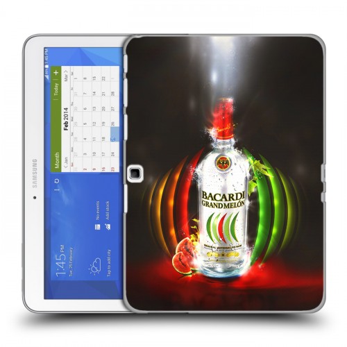 Дизайнерский силиконовый чехол для Samsung Galaxy Tab 4 10.1 Bacardi