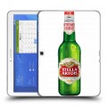 Дизайнерский силиконовый чехол для Samsung Galaxy Tab 4 10.1 Stella Artois