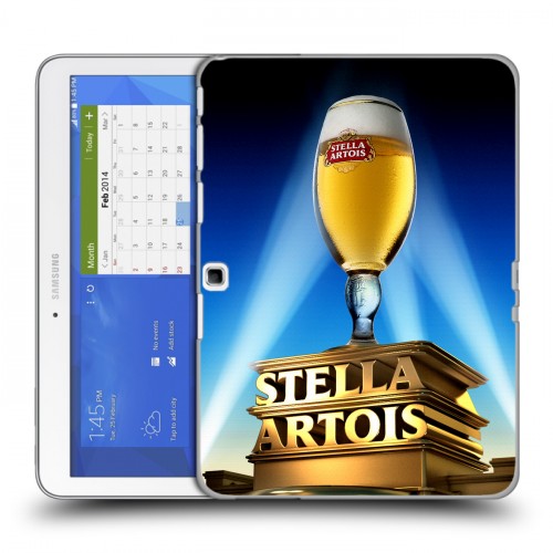 Дизайнерский силиконовый чехол для Samsung Galaxy Tab 4 10.1 Stella Artois