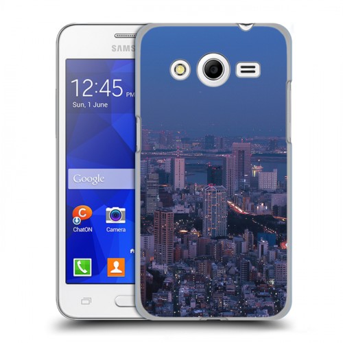Дизайнерский пластиковый чехол для Samsung Galaxy Core 2 Токио