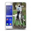 Дизайнерский пластиковый чехол для Samsung Galaxy Core 2 В.В.Путин