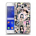 Дизайнерский пластиковый чехол для Samsung Galaxy Core 2 Ники Минаж