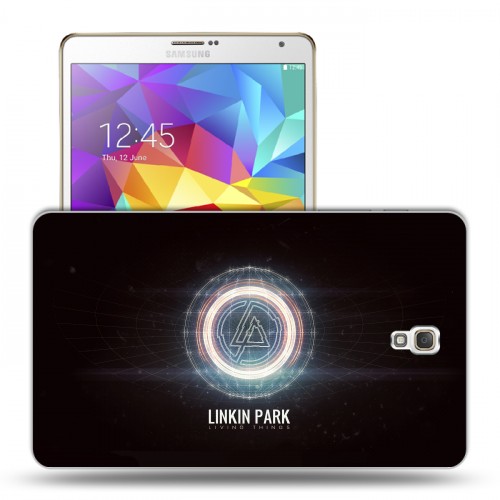 Дизайнерский силиконовый чехол для Samsung Galaxy Tab S 8.4 Linkin Park