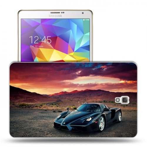 Дизайнерский силиконовый чехол для Samsung Galaxy Tab S 8.4 ferrari