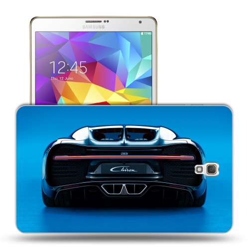 Дизайнерский силиконовый чехол для Samsung Galaxy Tab S 8.4 bugatti