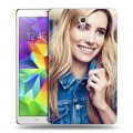 Дизайнерский силиконовый чехол для Samsung Galaxy Tab S 8.4 Эмма Робертс
