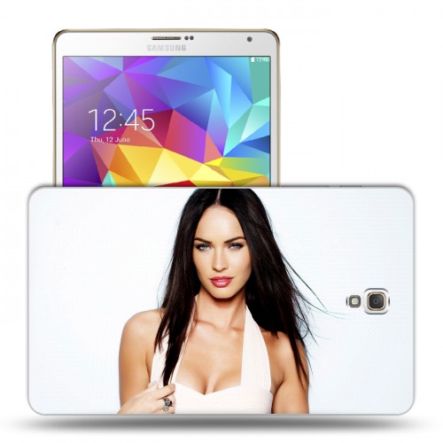 Дизайнерский силиконовый чехол для Samsung Galaxy Tab S 8.4 меган фокс