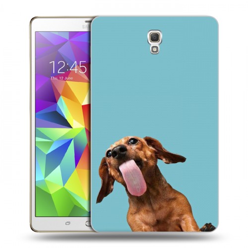 Дизайнерский силиконовый чехол для Samsung Galaxy Tab S 8.4 Мятные звери