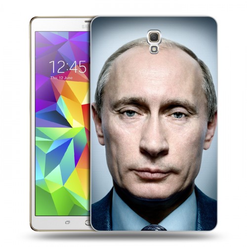 Дизайнерский силиконовый чехол для Samsung Galaxy Tab S 8.4 В.В.Путин