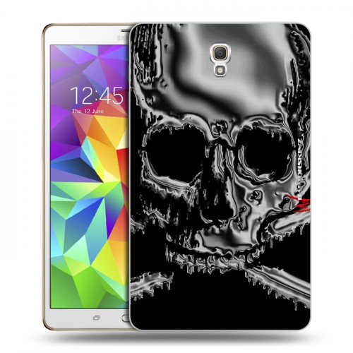 Дизайнерский силиконовый чехол для Samsung Galaxy Tab S 8.4 Мир черепов
