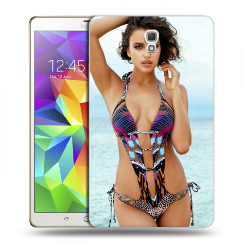 Дизайнерский силиконовый чехол для Samsung Galaxy Tab S 8.4 Ирина Шейк
