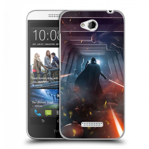 Дизайнерский пластиковый чехол для HTC Desire 616 Star Wars Battlefront
