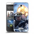 Дизайнерский пластиковый чехол для HTC Desire 616 Star Wars Battlefront