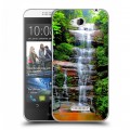 Дизайнерский силиконовый чехол для HTC Desire 616 водопады