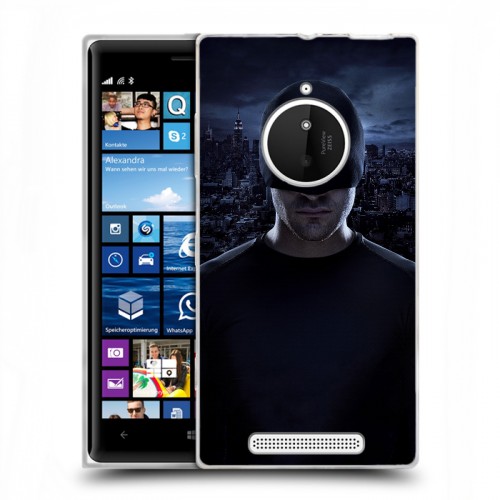 Дизайнерский пластиковый чехол для Nokia Lumia 830 Сорвиголова