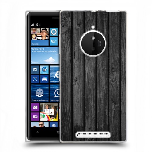Дизайнерский пластиковый чехол для Nokia Lumia 830 Дерево