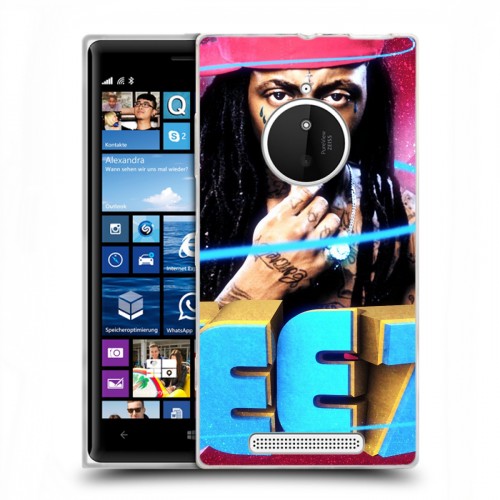 Дизайнерский пластиковый чехол для Nokia Lumia 830 Lil Wayne