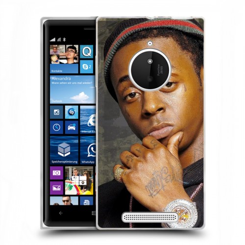 Дизайнерский пластиковый чехол для Nokia Lumia 830 Lil Wayne