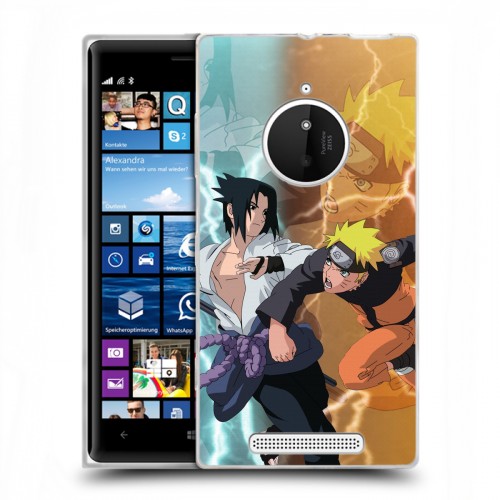 Дизайнерский пластиковый чехол для Nokia Lumia 830 Наруто